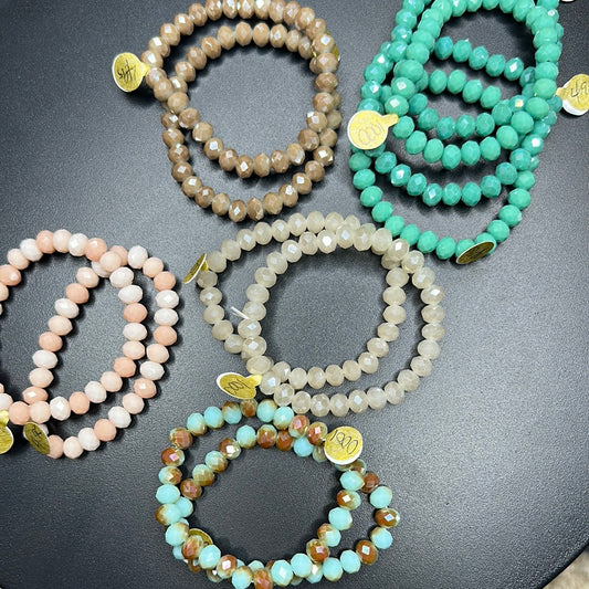 Single Strand Stone Bracelets