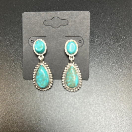 Turquoise Drop Earrings