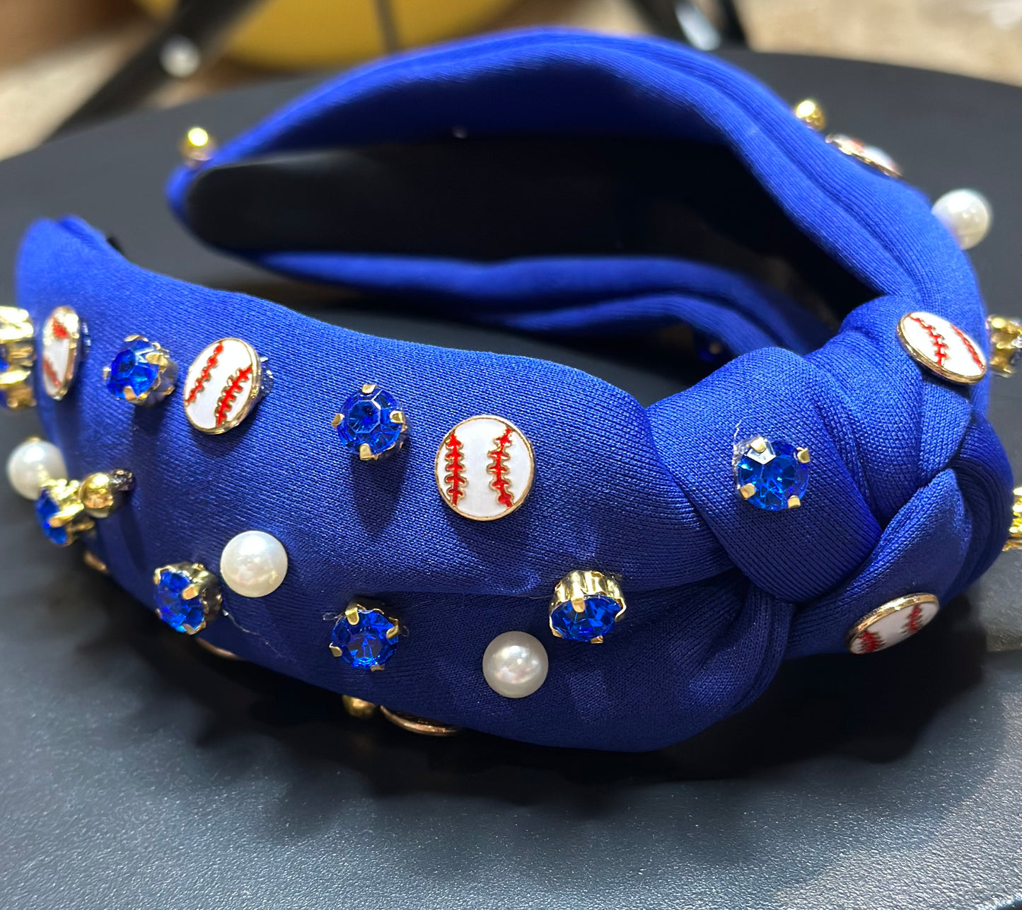 Baseball Studded Headband