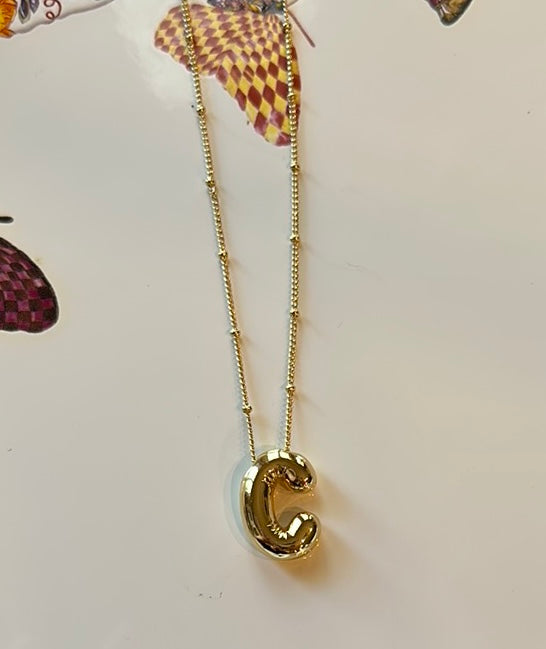 Balloon Letter Pendant