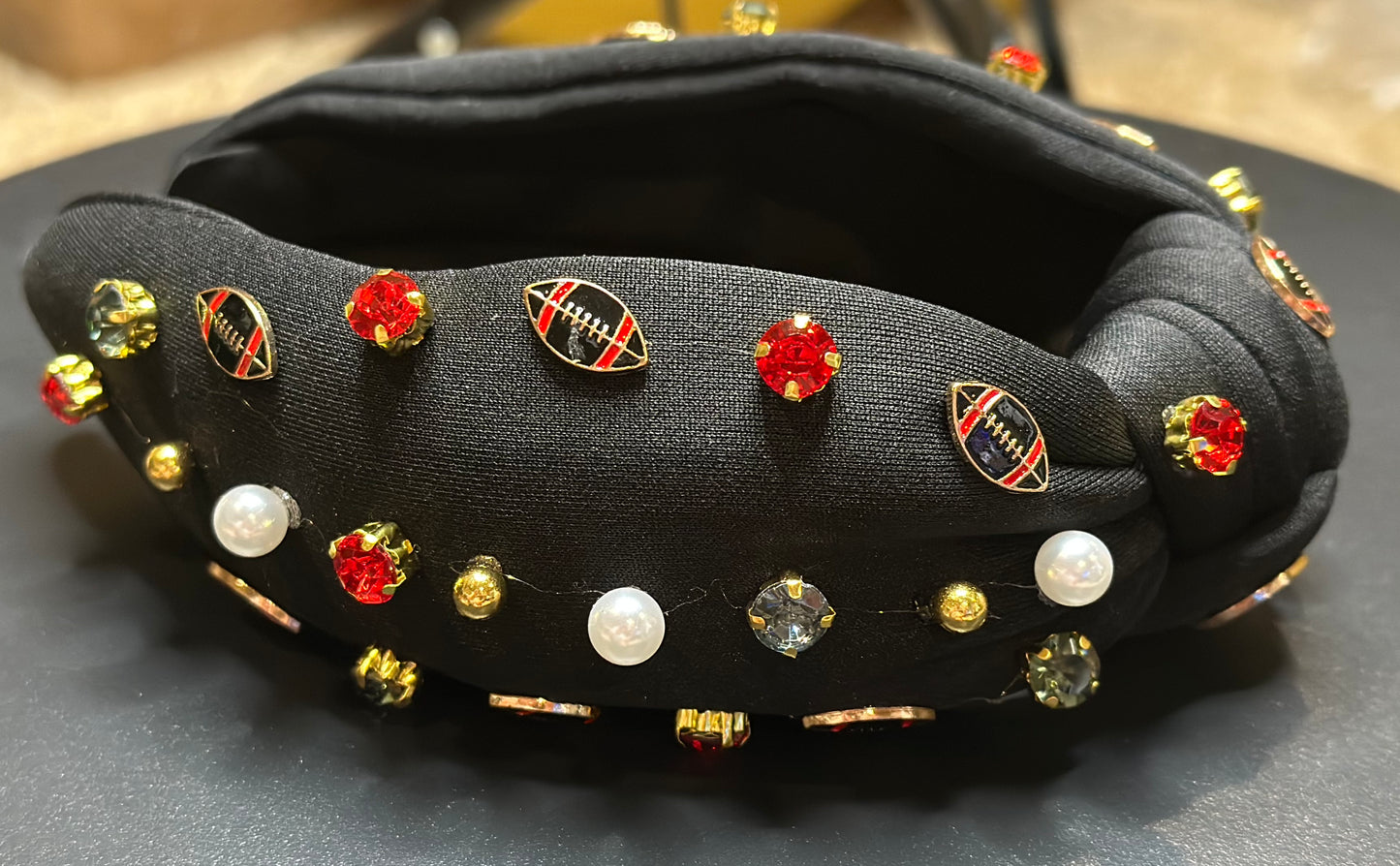 Football Studded Headband